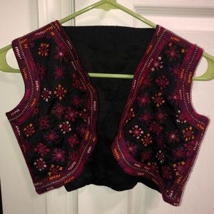 afghan mirror vest